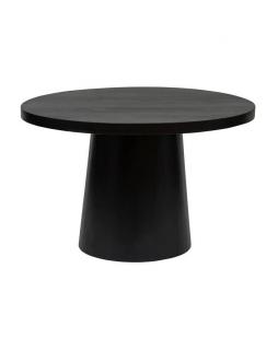 Stół z drewna mango czarny 120 cm