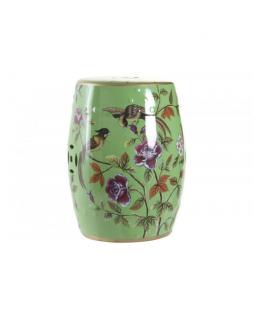 Stolik porcelanowy Blossom 45x35 cm Zielony