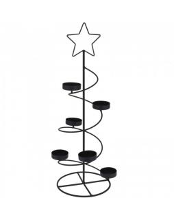 Świecznik metalowy SPIRALE 50 cm