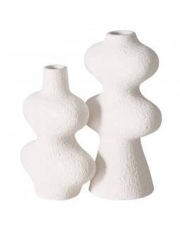 Wazon 2 szt. ceramiczny  20x8 cm OSATI