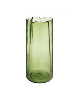 Wazon szklany  32 cm ILKA-I zielony