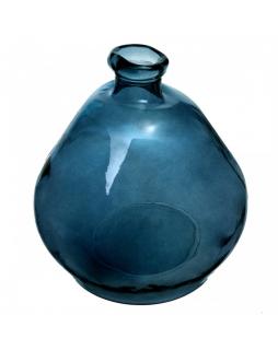 Wazon szklany SIRA Ø 45 cm Niebieski