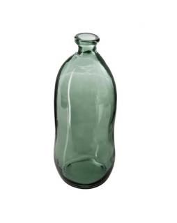 Wazon szklany z recyklingu 73 cm Zielony