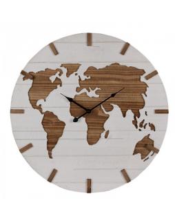 Zegar ścienny Mapa Świata 60 cm