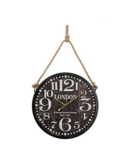 Zegar ścienny na sznurze LONDON