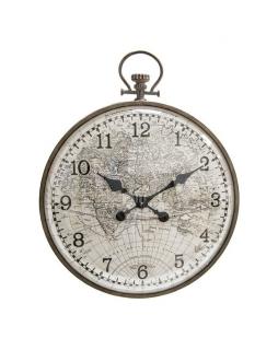 Zegar ścienny retro WORLD 68,5 cm