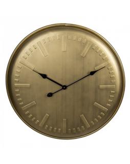 Zegar ścienny złoto-miedziany Minimal 62 cm