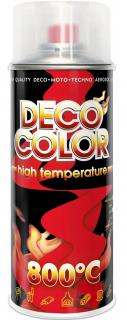 Farba spray żaroodporna czerwona wysokotemperaturowa  800st C High Temperature