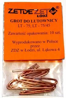 Grot do lutownicy transformatorowej ZDZ LT- 45-75W  10szt