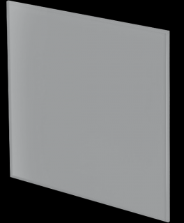 Panel szklany szary mat system+ do wentylatora kratki PTGG100M  Awenta