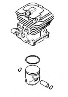 Cylinder z tłokiem Ø 37 mm