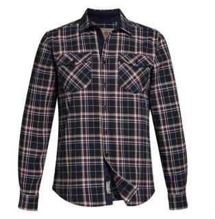 Koszula flanelowa plaid flannel niebiesko/czerwona