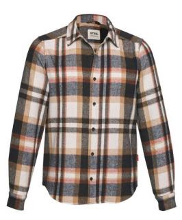 Koszula FLANNEL COSY brązowa