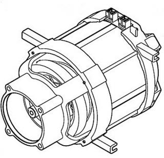 Silnik elektryczny 220 - 240 V/50, 60 Hz, 1,7 kW