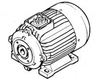 Silnik elektryczny 3x200 V/50, 60 Hz