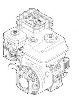 Spalinowy silnik benzynowy EHC 700.0 (EHC700-0002)