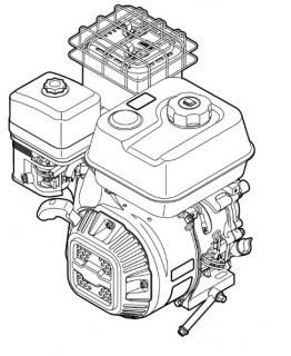 Spalinowy silnik benzynowy EHC 705.0 (EHC705-0001)