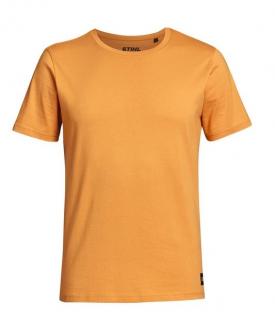 T-Shirt SUSTAINABLE LOGO MEN - pomarańczowy