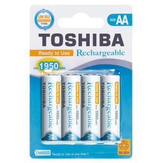 AKUMULATOR AA 1950mAh BLISTER 4 SZT TOSHIBA