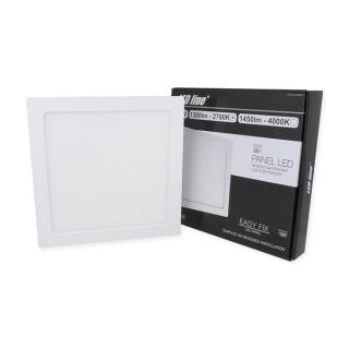 PANEL LED  SQUARE 18W WW CIEPŁA EasyFix