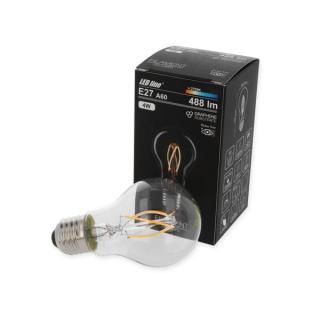 ŻARÓWKA E27 LED FILAMENT WW 4W A60