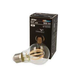 ŻARÓWKA E27 LED FILAMENT WW 8W A60 DIM