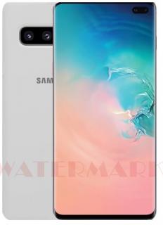 Etui Pokrowiec SAMSUNG Galaxy S10 Silicone Kolor Biały