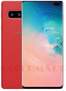 Etui Pokrowiec SAMSUNG Galaxy S10 Silicone Kolor Czerwony