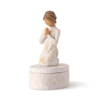 Anioł  "Moc w modlitwie"  Angel of Prayer 28180 Susan Lordi Willow Tree figurka ozdoba świąteczna