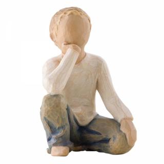 Dziecko "Świata ciekawe" Inquisitive Child 26227  Susan Lordi Willow Tree