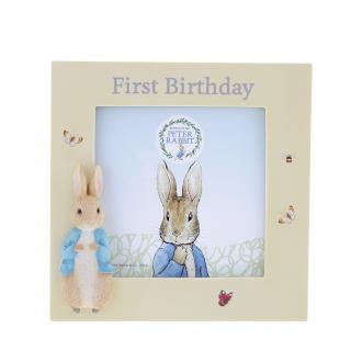 Foto ramka Pierwsze urodziny - Roczek  Królik Piotruś  Peter Rabbit  A29827  Beatrix Potter