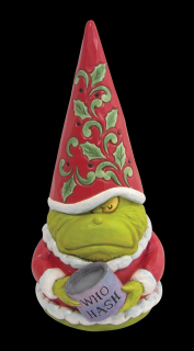 Grinch GNOM   6009202 Grinch with WHO HASH Jim Shore figurka ozdoba świąteczna