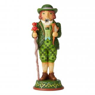 Kolekcjonerski Dziadek do orzechów I'm Quite Charming (Irish Nutcracker Figurine) 6004244 Jim Shore figurka ozdoba świąteczna