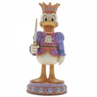 Kolekcjonerski Dziadek do orzechów Kaczor Donald  Reigning Royal (Donald Duck Figurine) 6000948 Jim Shore figurka ozdoba świąteczna