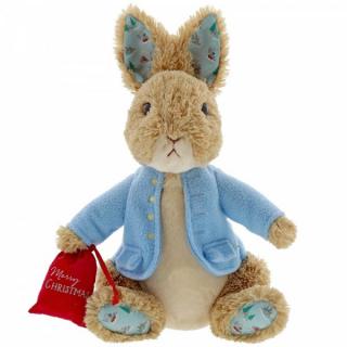 Królik Piotruś świąteczny pluszak Peter Rabbit Christmas 6054396 Beatrix Potter