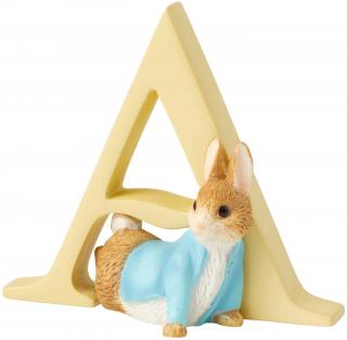 Literka A wymiar 3D Królik Piotruś  Peter Rabbit A4993 Beatrix Potter