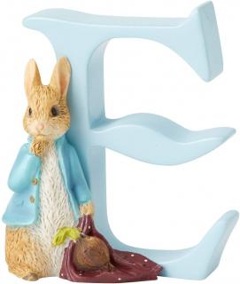 Literka E wymiar 3D Królik Piotruś  Peter Rabbit A4997 Beatrix Potter