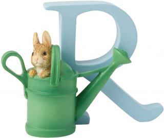 Literka R wymiar 3D Królik Piotruś  Peter Rabbit A5010 Beatrix Potter