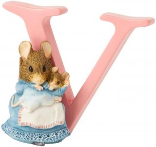 Literka V wymiar 3D Królik Piotruś  Peter Rabbit A5014 Beatrix Potter