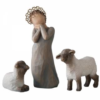 Mała pasterka "Oto mała miłość na ziemi" Little Shepherdess 26442 Susan Lordi  Willow Tree figurka ozdoba świąteczna