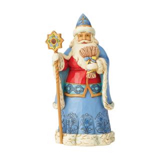 Mikołaj figurka Ukraińskie życzenia bożonarodzeniowe Ukrainian Christmas Wishes (Ukrainian Santa Figurine) 6004236 Jim Shore  figurka ozdoba świąteczna
