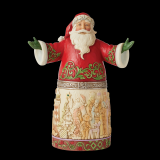 Mikołaj  Swarovski crystal figurka jubileuszowa artysty 6010829 Jim Shore figurka ozdoba świąteczna Mikołaj prezent