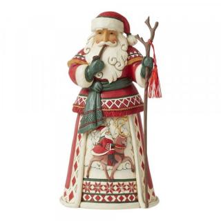 Mikołaj z Laponii "Świąteczna podróż" 6008874 Jim Shore figurka ozdoba świąteczna