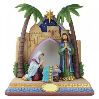 Szopka Deluxe Holy Family Limited Edition 6008924 Jim Shore Figurki  44,5 cm figurka ozdoba świąteczna