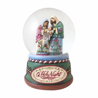 Szopka kula śnieżna Praise the Newborn Savior (Holy Family Waterball) 4060586 Jim Shore  figurka ozdoba świąteczna