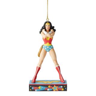 Wonder Woman bajkowa zawieszka Wonder Woman Silver Age Hanging Ornament 6005073   Jim Shore figurka ozdoba świąteczna