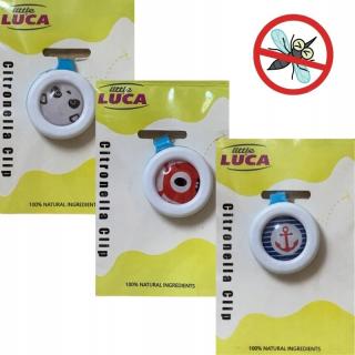 Zawieszka odstraszająca komary dla dzieci repelant citronella - Little Luca