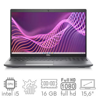 DELL Latitude 5540 i5-1340P 16GB 512SSD 15,6" FHD 1920x1080 IPS matt WiFi BT KAM Win11pro gw12mc