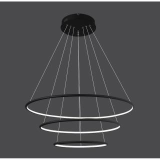 Lampa LED Saturn 130W fi60+fi80+fi100cm x 120cm 3000K wisząca (świeci do wewnątrz) poziom 3700lm CreeLamp Warszawa Bartycka 116