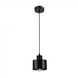 Lampa LOFT ABI W2 czarna 1xE27 wisząca